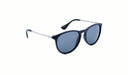 Optic Nerve Pizmo sunglasses with a black frame and smoke lenses on a white background